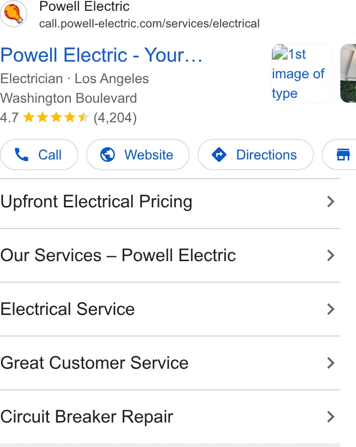 Powell Electric ad