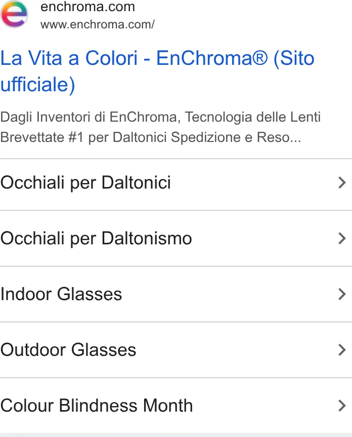 EnChroma ad