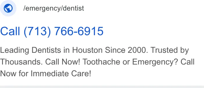Antoine Dental Center ad