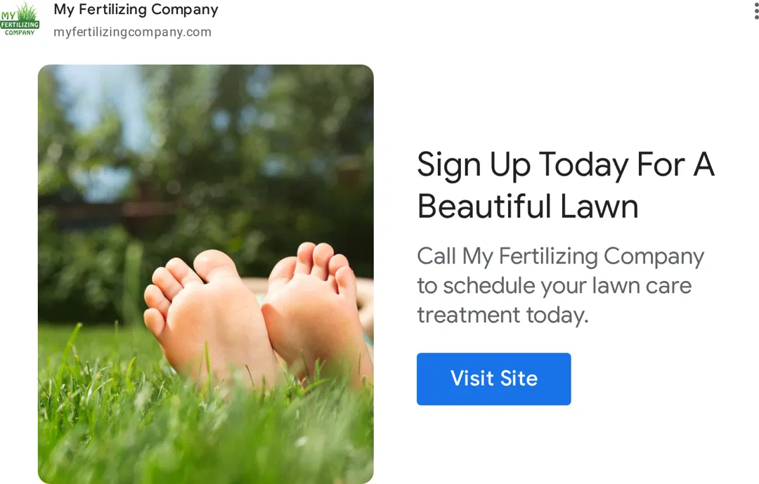 My Fertilizing Company ad