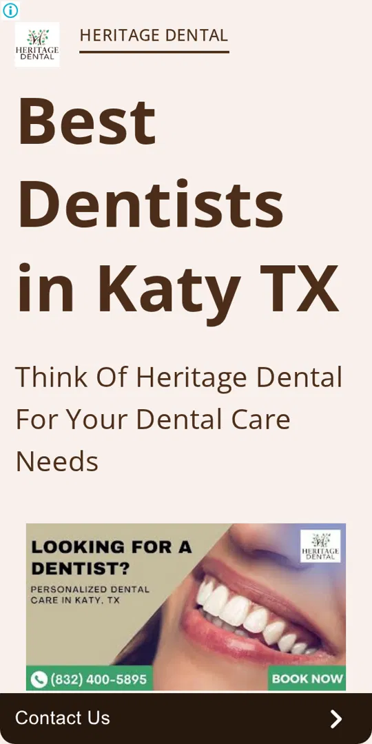 Heritage Dental - Katy ad