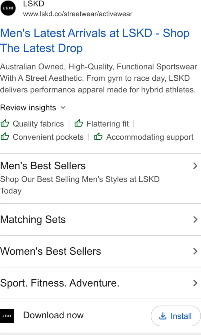 LSKD ad