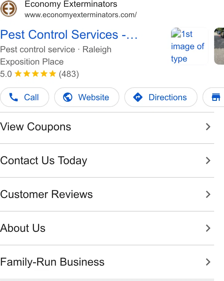 Economy Exterminators ad