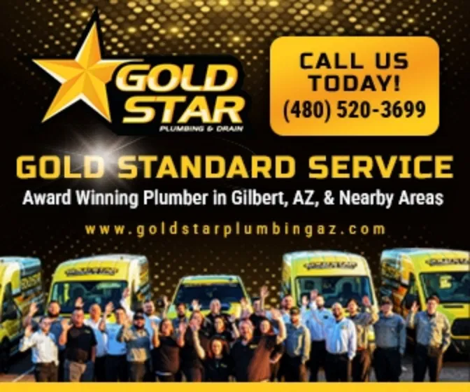 Gold Star Plumbing & Drain ad