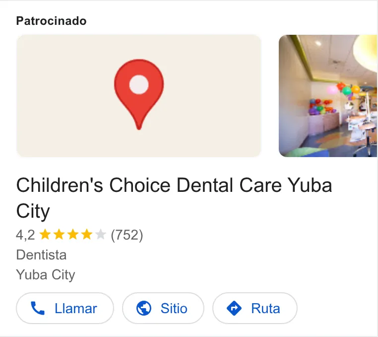 Children's Choice Dental Care San Francisco ad