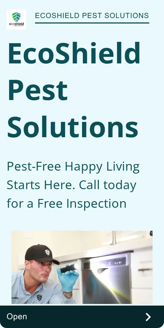 EcoShield Pest Solutions ad