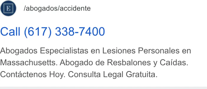 Earley Law Group Injury Lawyers ad