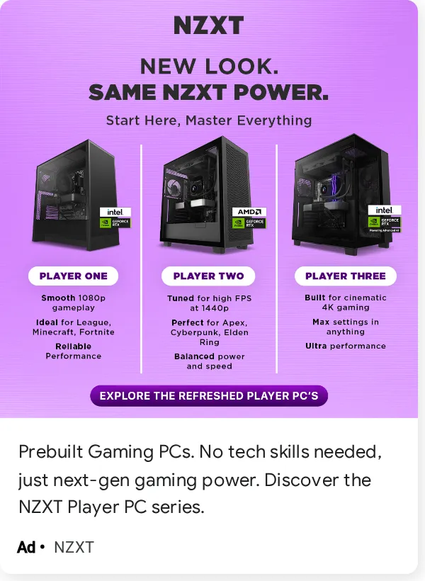 NZXT ad