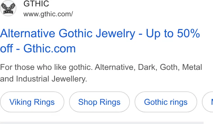 GTHIC ad
