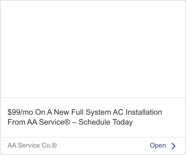 AA Service Co. ad