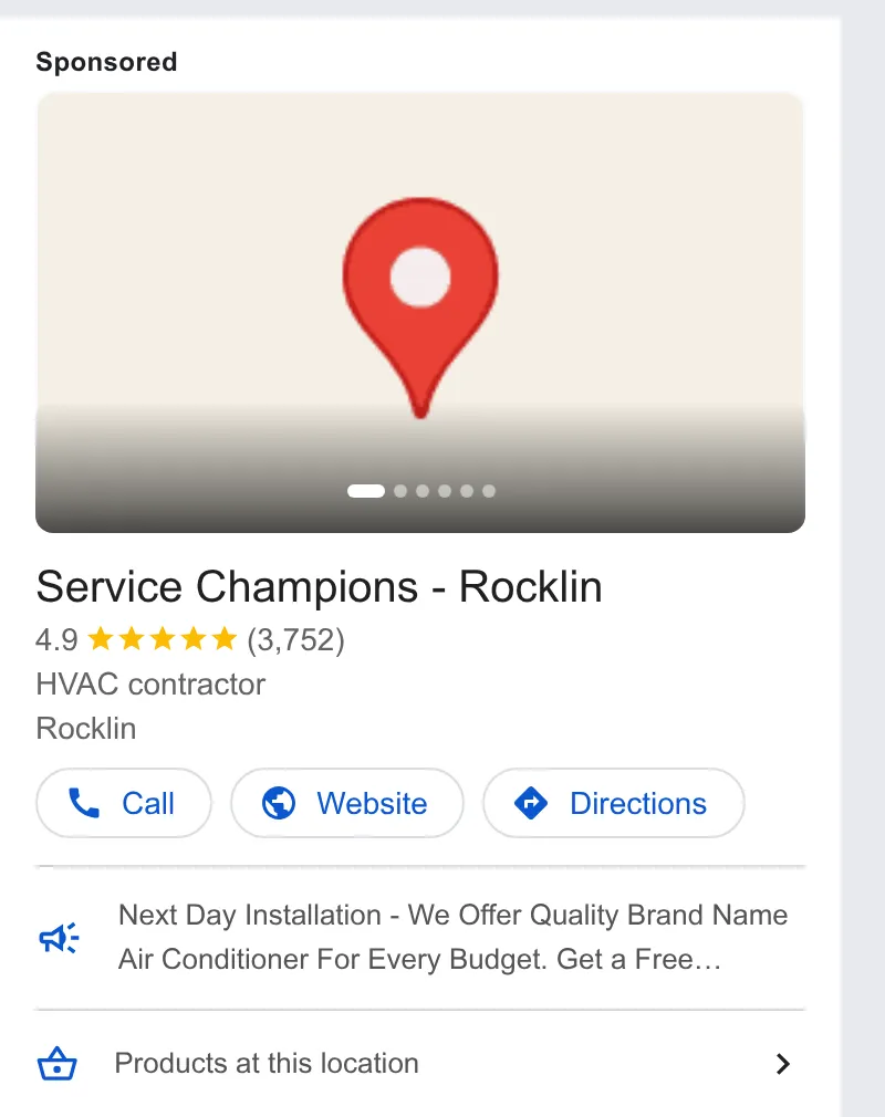 Service Champions ad