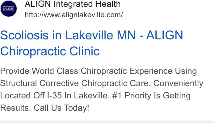 ALIGN Integrated Health ad