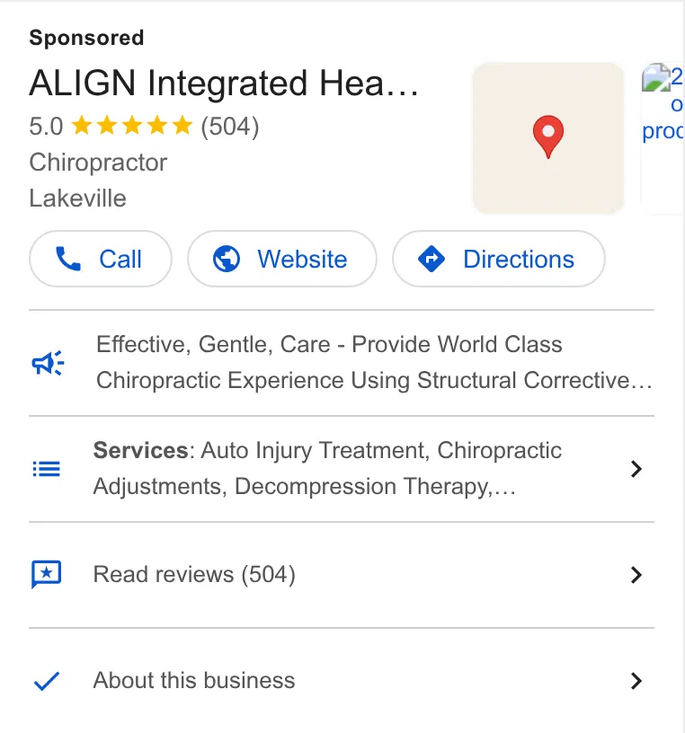 ALIGN Integrated Health ad