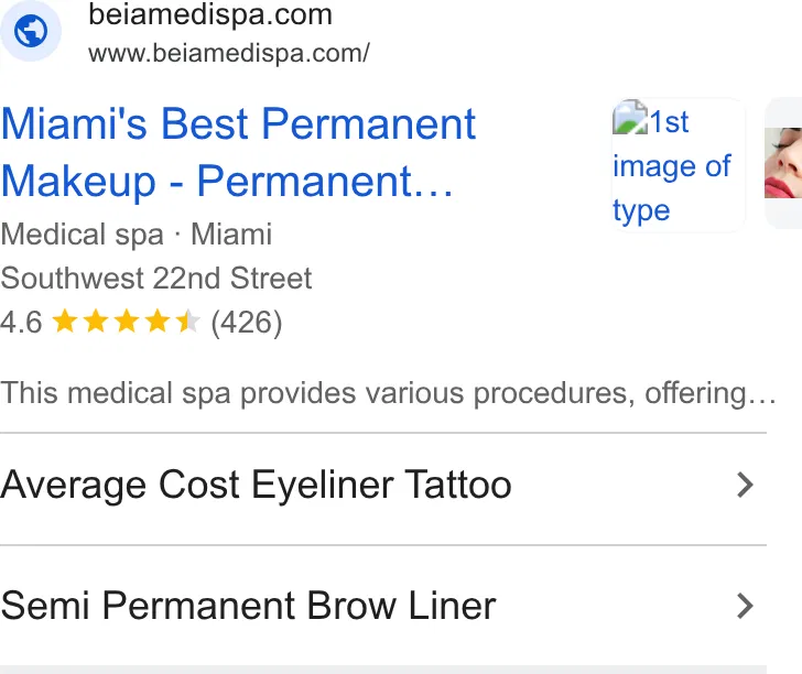 BEIAMED MEDSPA & CLINIC ad