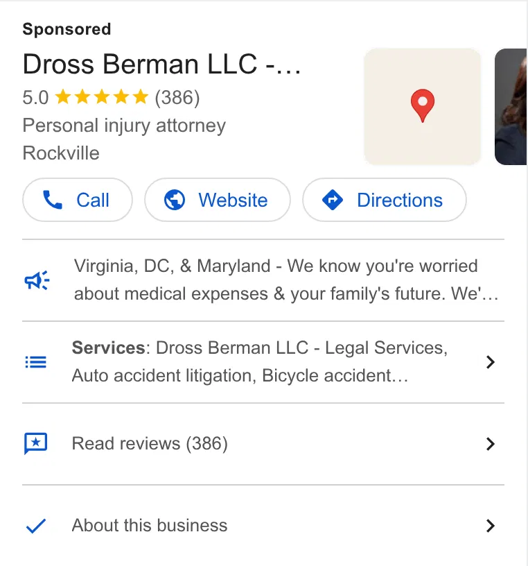 Dross Berman LLC ad
