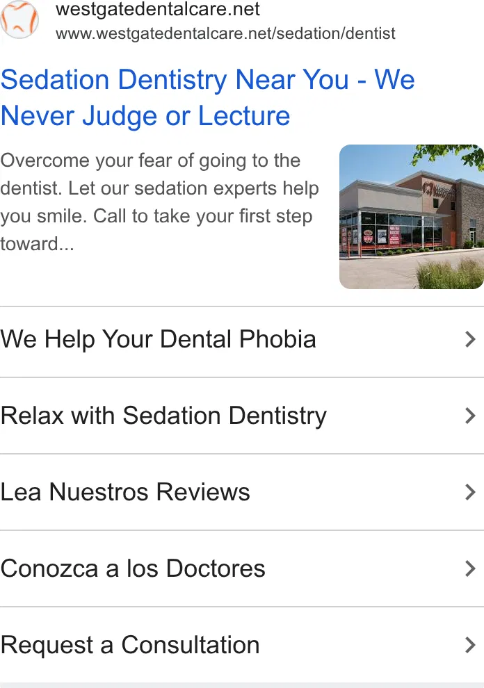 Westgate Dental Care ad