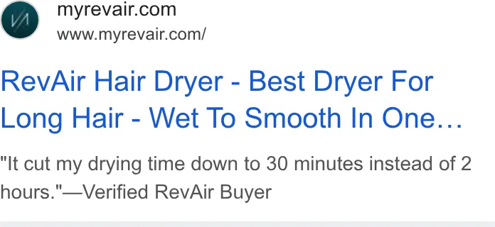RevAir ad