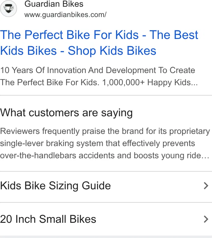 Guardian Bikes® ad
