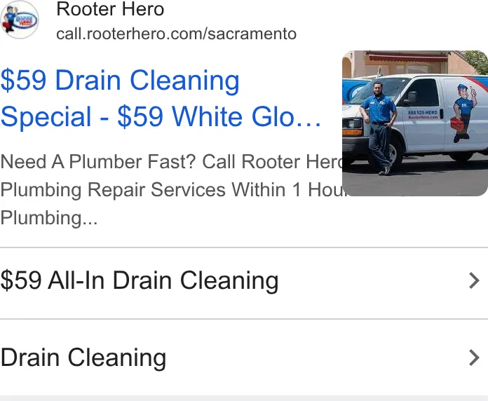 Rooter Hero Plumbing of San Diego ad