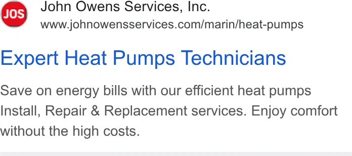 John Owens Services Inc. ad