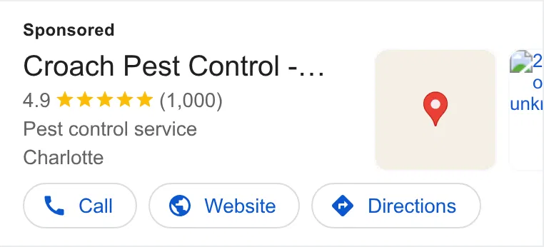 Croach Pest Control ad