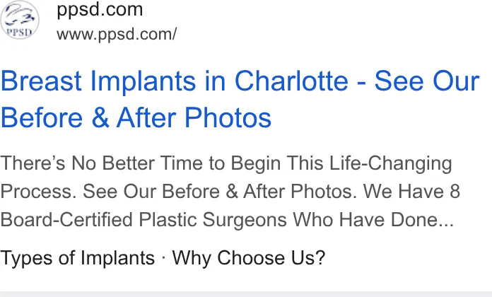 Piedmont Plastic Surgery & Dermatology in Gastonia ad