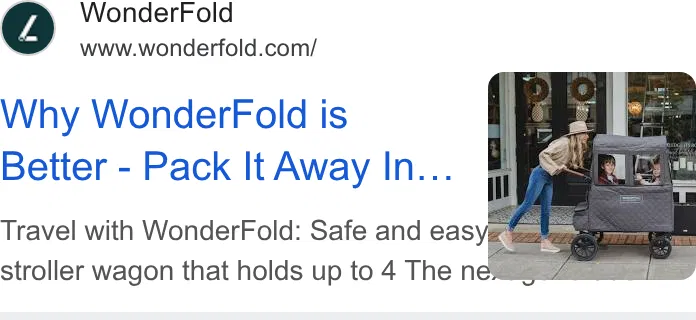 WONDERFOLD ad