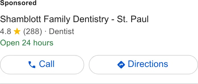 Shamblott Family Dentistry - Hopkins ad