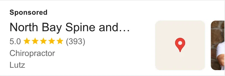 North Bay Spine and Rehab ad