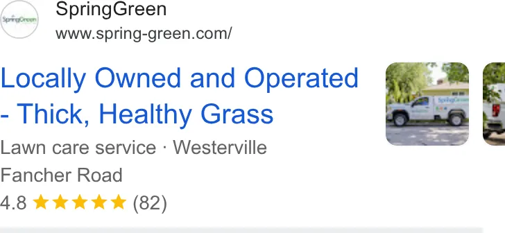 Spring Green ad