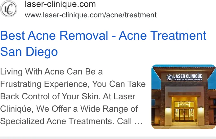 Laser Cliniqúe | San Diego's Premier Medical Spa ad