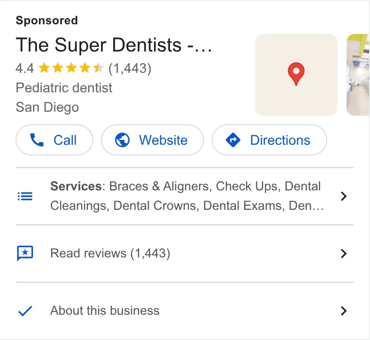 The Super Dentists ad