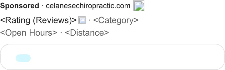 Celanese Chiropractic Health & Performance ad