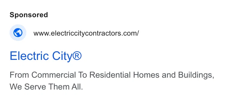 Electric City ad