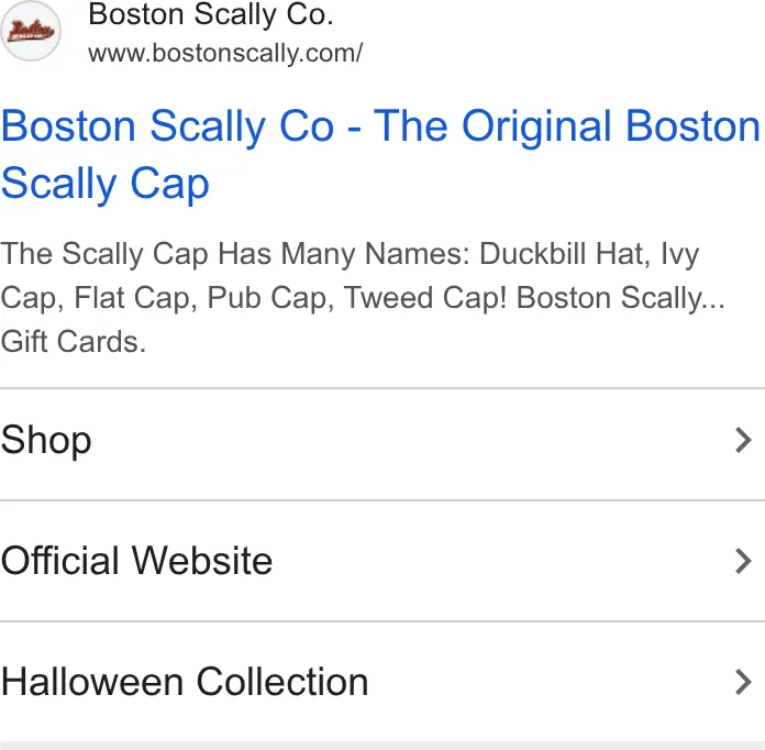 Boston Scally ad
