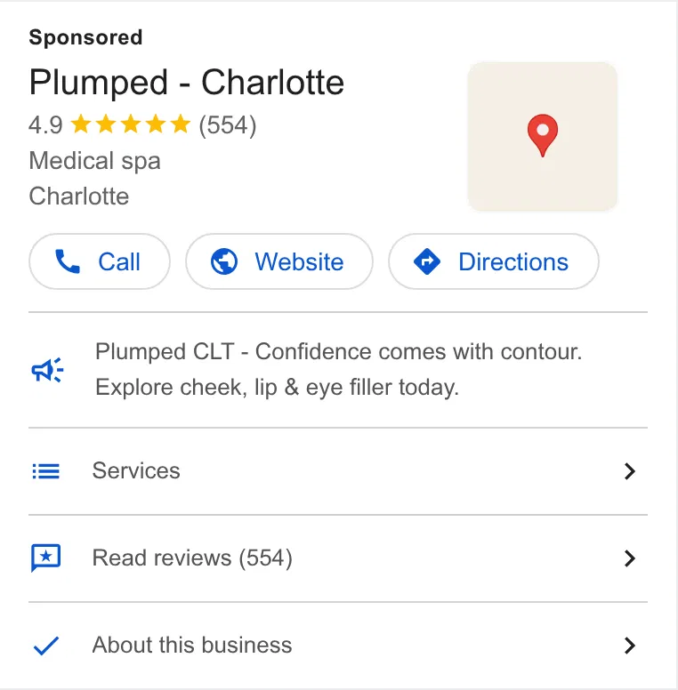 Plumped ad
