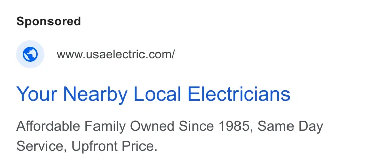 USA Electric West Hollywood ad
