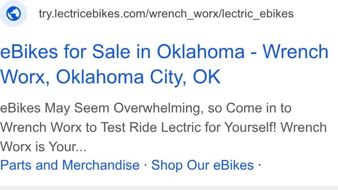 Lectric eBikes® ad