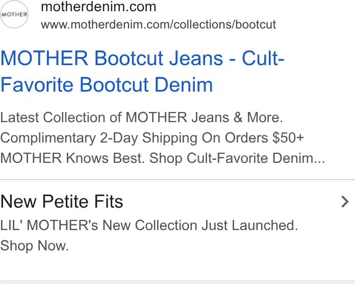 MOTHER ad