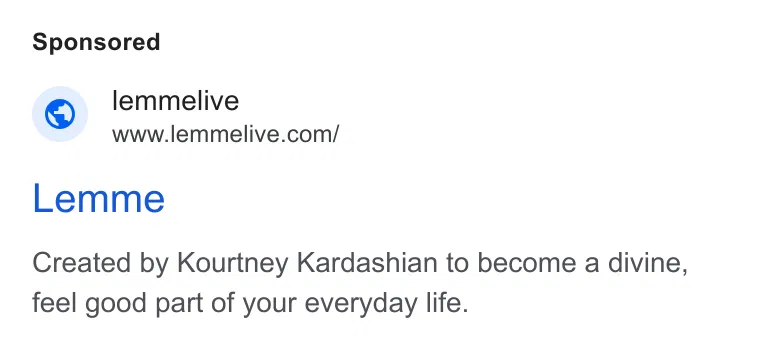 lemmelive ad