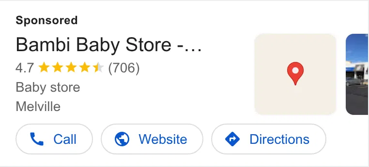 Bambi Baby ad