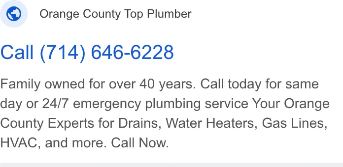 Dial One Sonshine Heating, Air & Plumbing ad