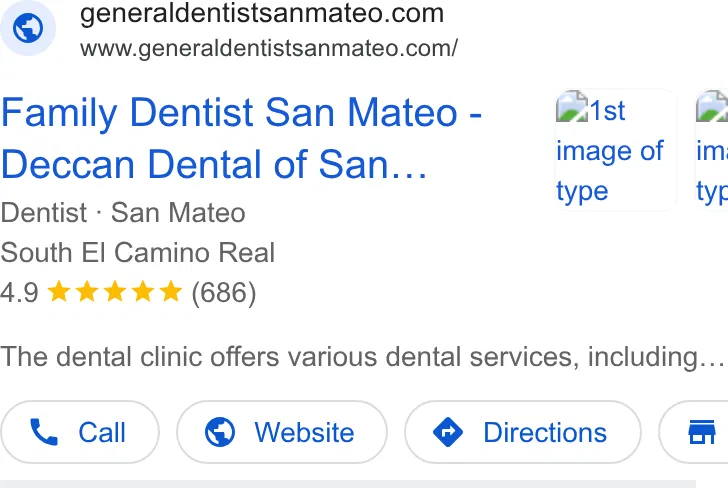 Deccan Dental - Samir Nanjapa DDS ad