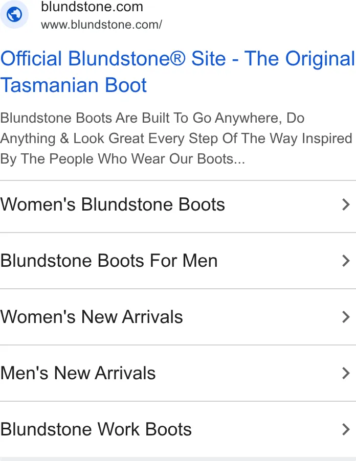 Blundstone USA ad