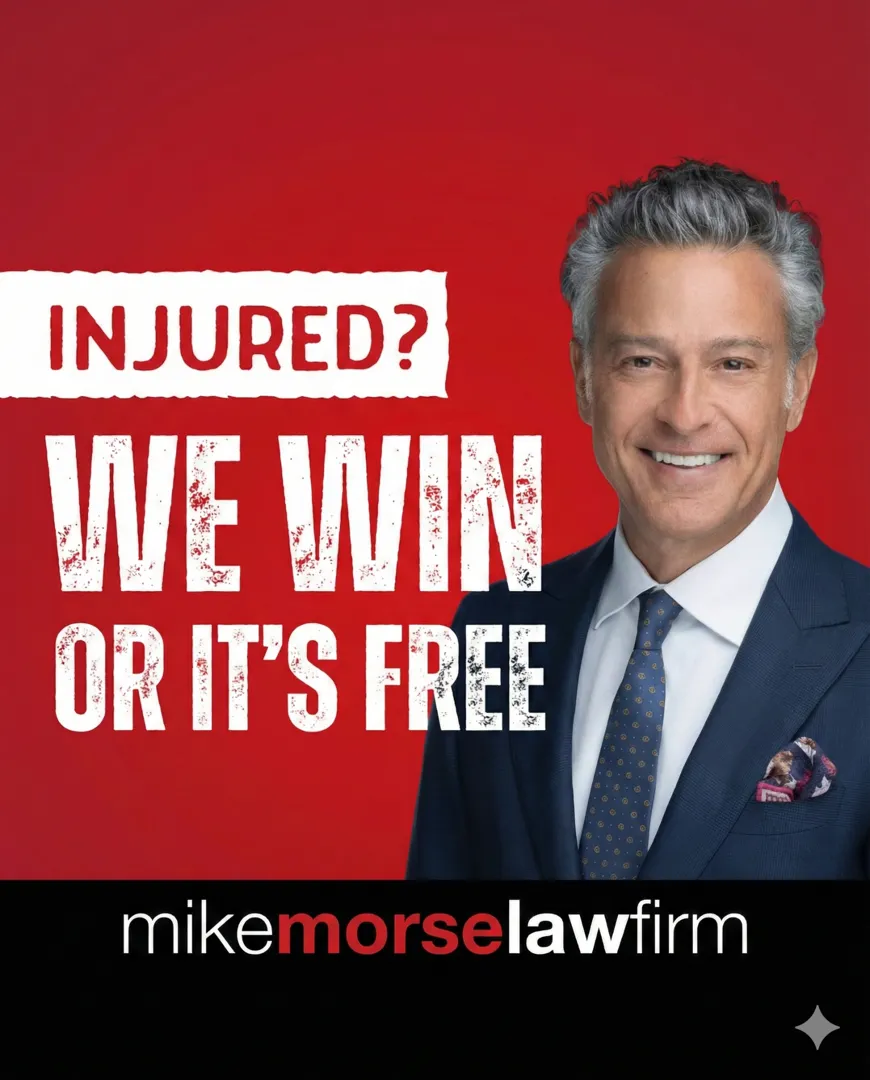 Mike Morse Injury Law Firm ad