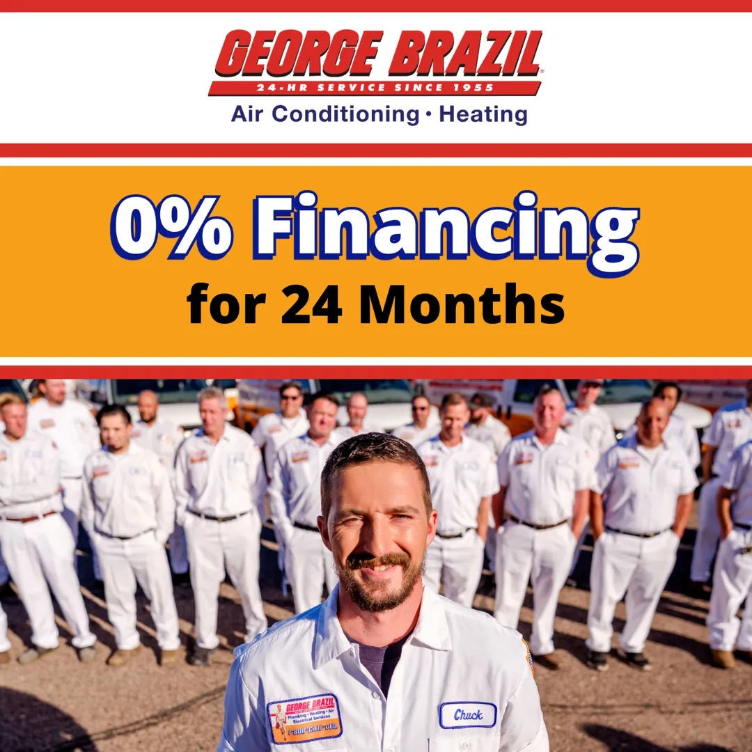 George Brazil Air Conditioning & Heating ad