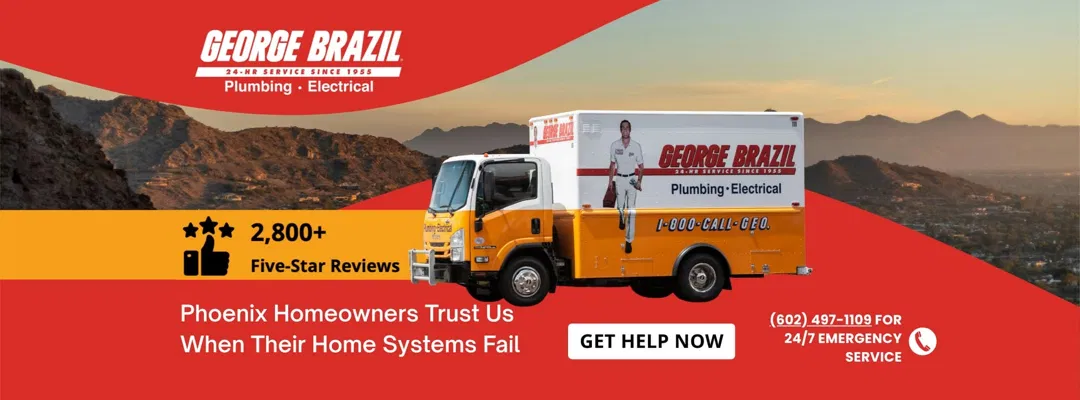 George Brazil Plumbing & Electrical ad
