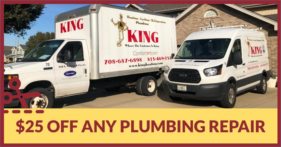 King Heating, Cooling & Plumbing ad