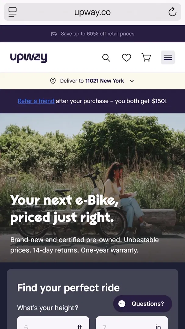 Upway United States ad