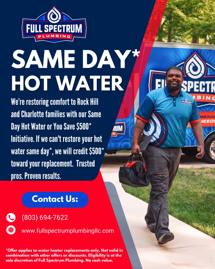 Full Spectrum Plumbing Services ad